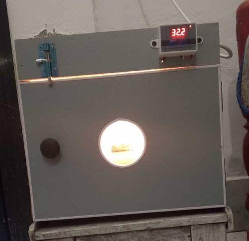 30 eggs manual incubator 