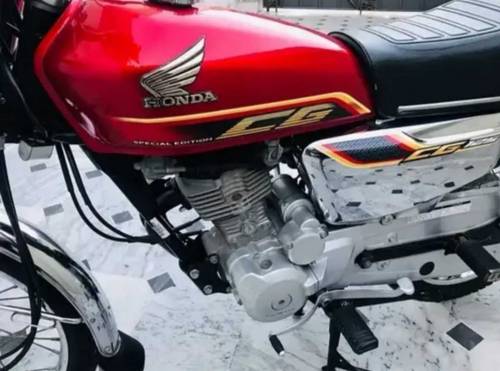 Honda CG 125 self start 2022 model all document complete all Punjab 