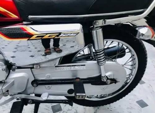 Honda CG 125 self start 2022 model all document complete all Punjab 