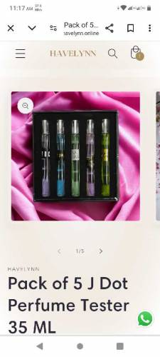 pack of 10 J.dot 35ml tester 