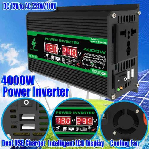 car inverter 4000watt intelligence 
