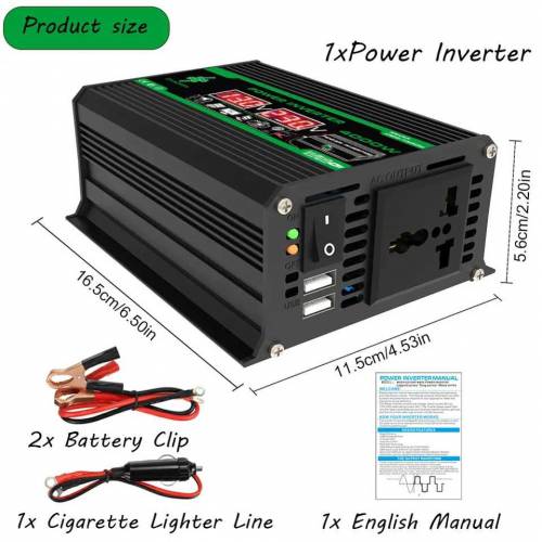 car inverter 4000watt intelligence 