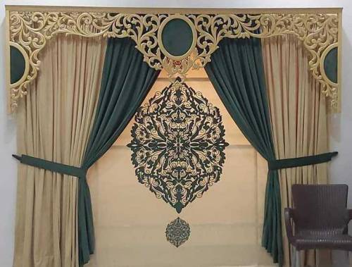 Curtains Blinds Motif 