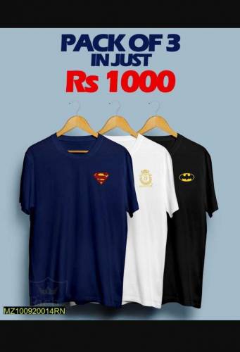 Good quality Pakck of three T shirts