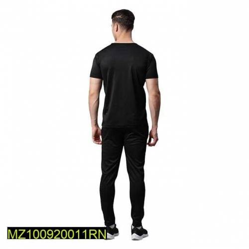 2 pcs polyester micro track suit for men's 