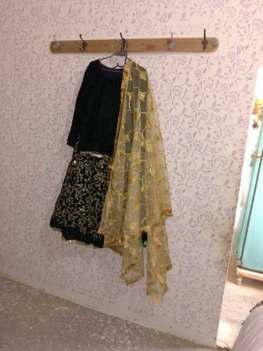 mehndi lehnga