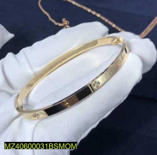 1 PC stainless steel Cartier Golden Bangles 