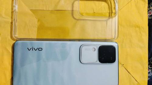 Vivo V30 (1year warrenty)waeving aqua front UV Glass Shield 07-06-2024