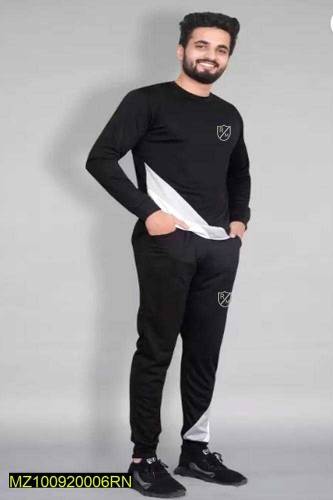 2 pcs polyester Dri fit printed Tracksuit 