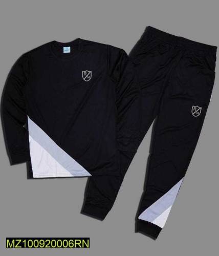 2 pcs polyester Dri fit printed Tracksuit 