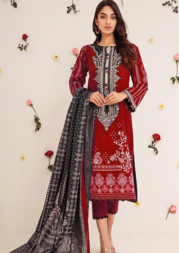 3 piece unstiched suit