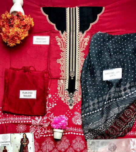 3 piece unstiched suit
