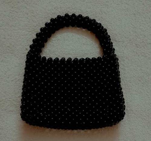 Handmade Beaded Bag (Design #1)