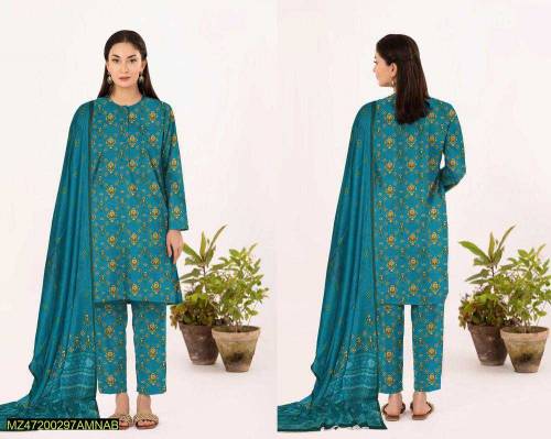 lawn digital printed suit 
