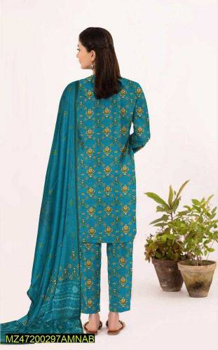 lawn digital printed suit 