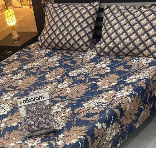 Double size cotton bedsheets for summer super sale 