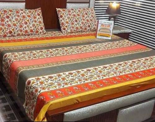 Double size cotton bedsheets for summer super sale 