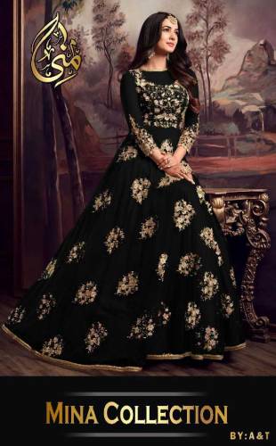 *Mina Collection*By A&THeavy Front Embroidered Maxi 2PieceSize Mesurem