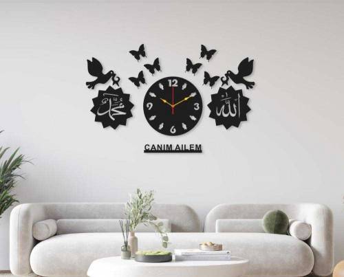 wall clock, home decor 
