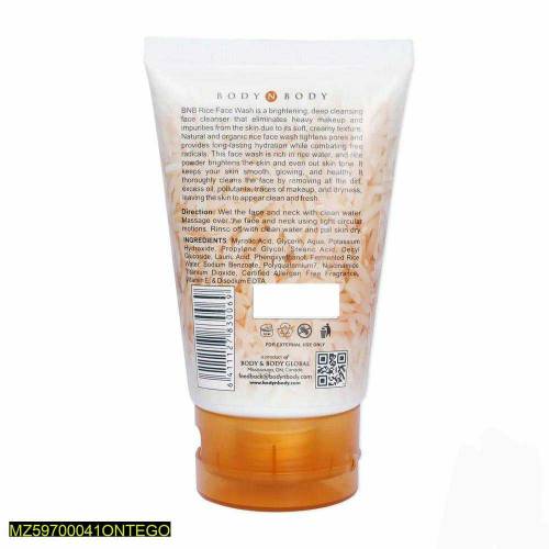 Rice Face wash 120ML