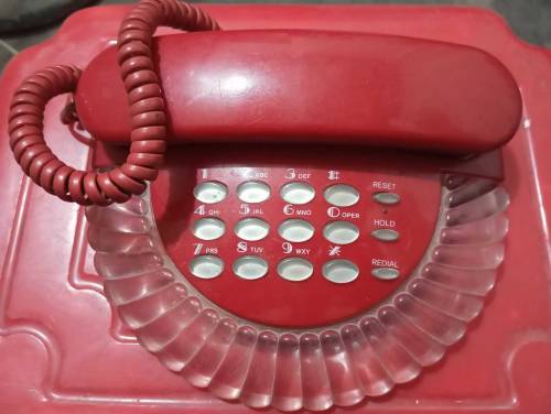 Branded and stylish cord telephone