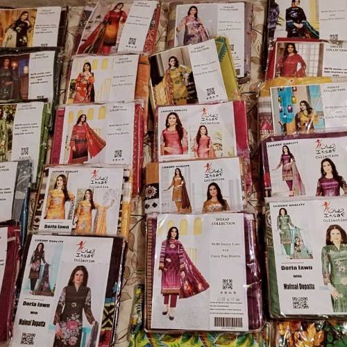 3 piece embroided suits