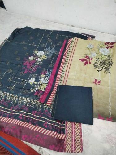 3 piece embroided suits