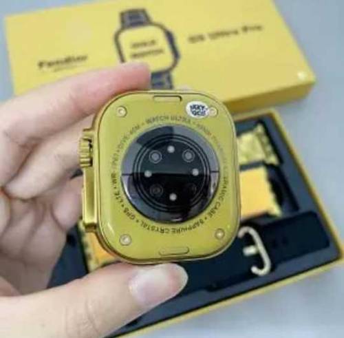 G9 ultra pro smart watch gold edition Titanium case