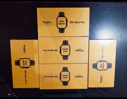 G9 ultra pro smart watch gold edition Titanium case