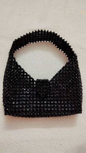 Handmade Beaded Bag - Small (Design #2)