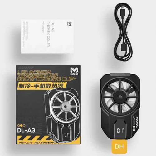 PUBG best cooling fan magnet mobile flat radiatorfan