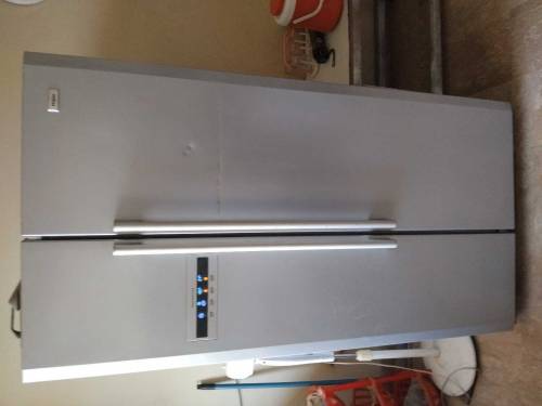 Haier double door refrigerator in 10/10 condition is for sale.