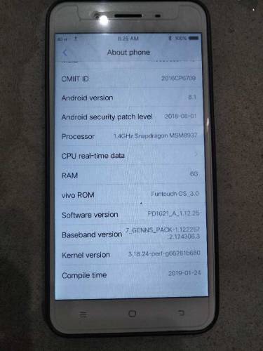 Mobile vivi y66 6/128