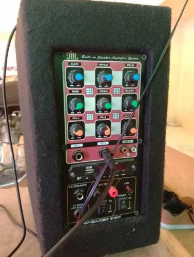 mini sounds system with mic 