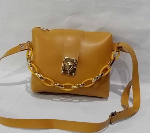 women chunky chain purse