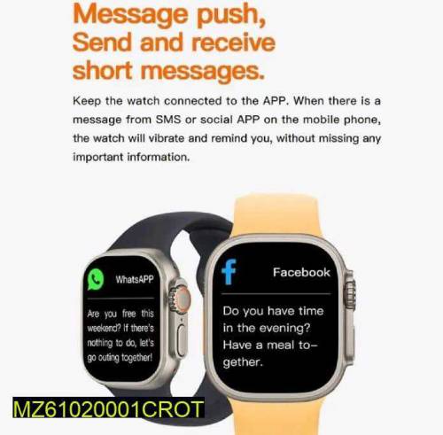 T900 Ultra Smartwatch Bluetooth