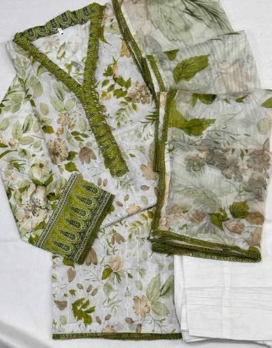3-Pc Chikankari Lawn Stitched Collection