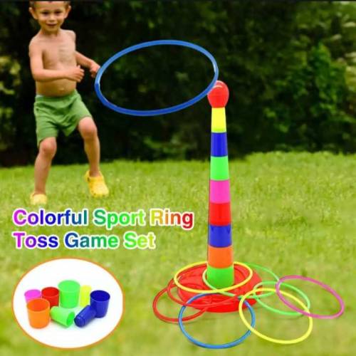 Ring toss game for kids, indoor game