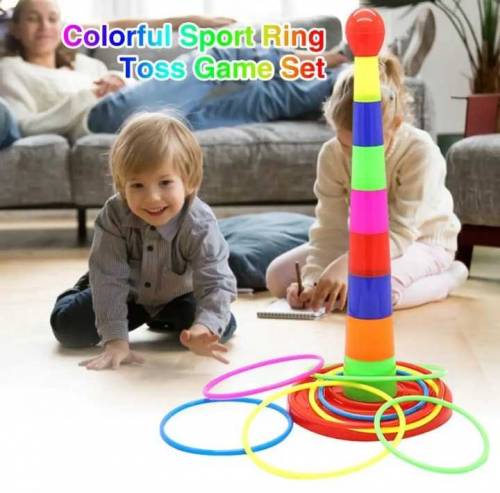Ring toss game for kids, indoor game