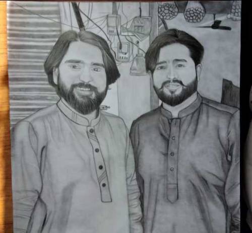 Perfect Gift / Premium Hand made sketch for you loved one