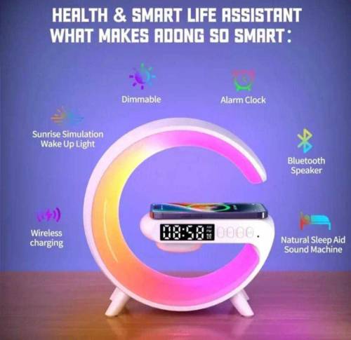 G shape Wireless charger cum Bluetooth speaker