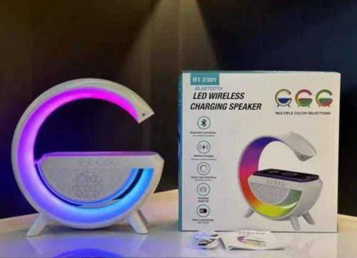 G shape Wireless charger cum Bluetooth speaker