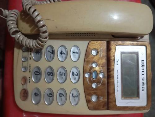 Branded and stylish cord telephone
