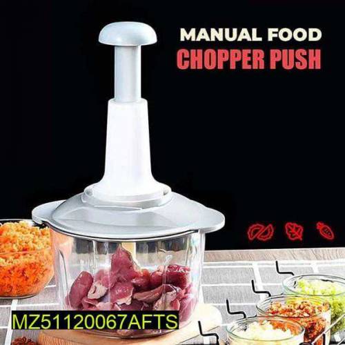 Manual Hand Press Food Chopper