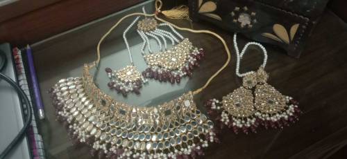 Bridal Jewelry Kundan Set