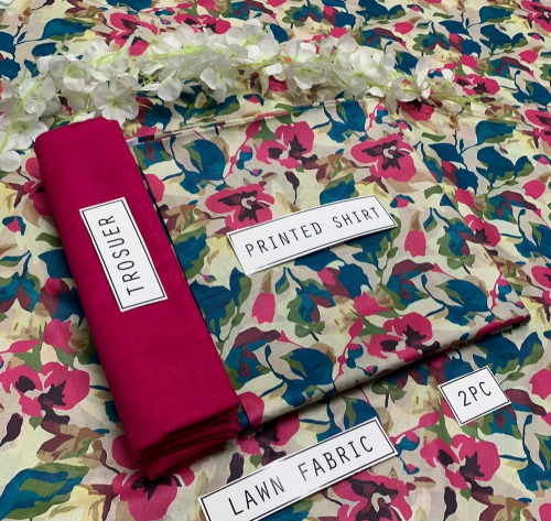 •  Fabric: Lawn•  Pattern: Digital Print•  Shirt Front Pattern: Digita