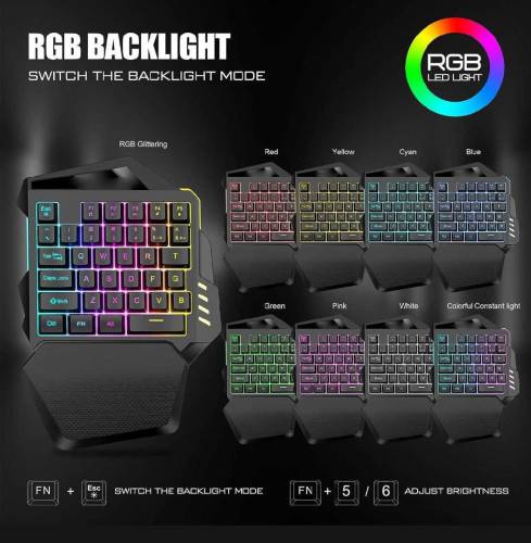 Red thunder G60 mechanical RGB gaming keyboard