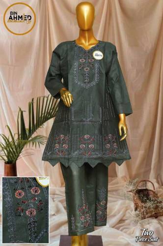 2pcs women embroidered dress demanding articles