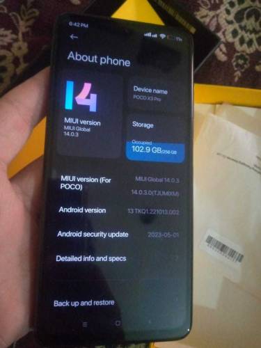 Xiaomi Poco x3 pro (pta approved) urgent sell