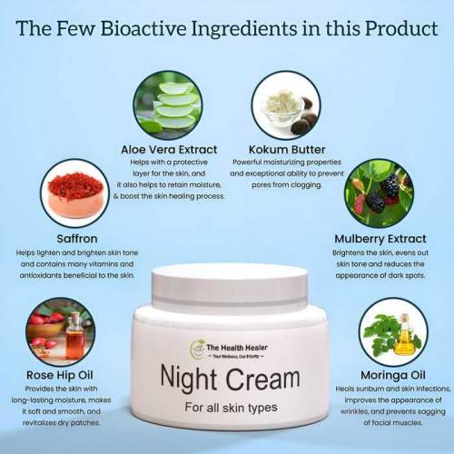 Night cream 🏙️ Beauty secret 😍 New stock arrival Night creamBright whit